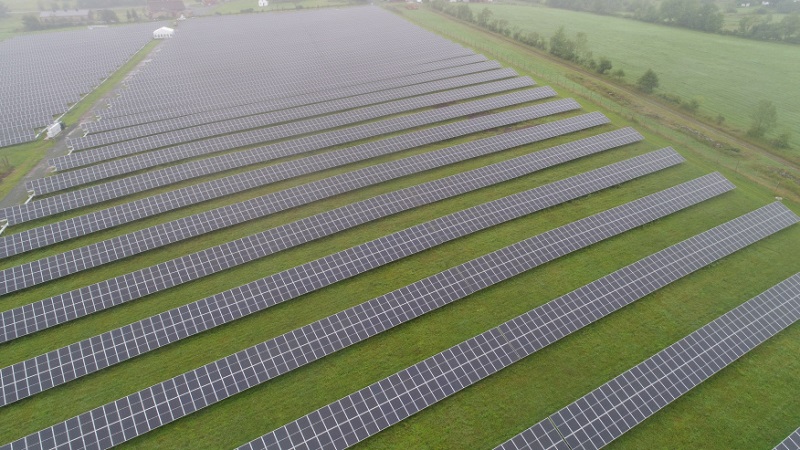 Current solar electricity production and projects represent 95% of the state’s goal