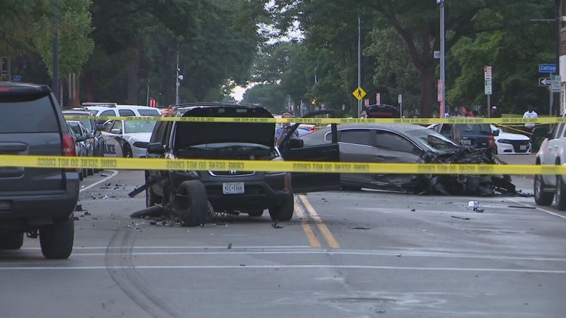 A man arrested after leading police on chase