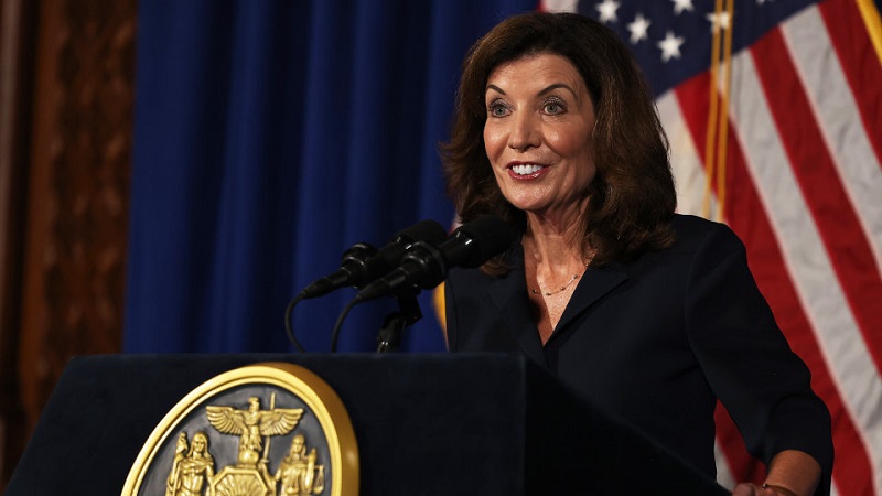 Gov. Kathy Hochul provided several updates on the fight against COVID