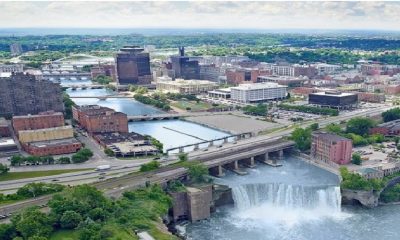 New river wall in time for ‘Roc the Riverway’ weekend