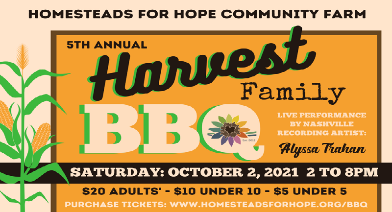 Homesteads for Hope holds annual harvest family BBQ