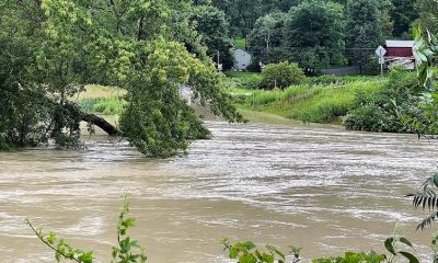 Multiple roads closed in Steuben County after flash flooding