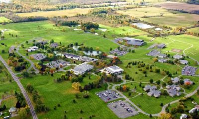 Northeast College of Health Sciences demolished two buildings in Seneca Falls