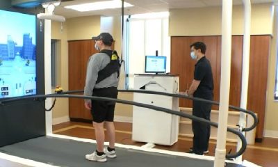 A new futuristic resource to help patients re-learn how to walk and strengthen their legs at Monroe Community Hospital