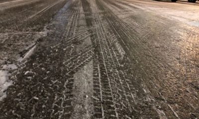 Multiple accidents reported across the region due to icy conditions