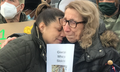 Dozens of people gathered outside the House of Mercy in Rochester on Thursday supporting Sister Grace Miller